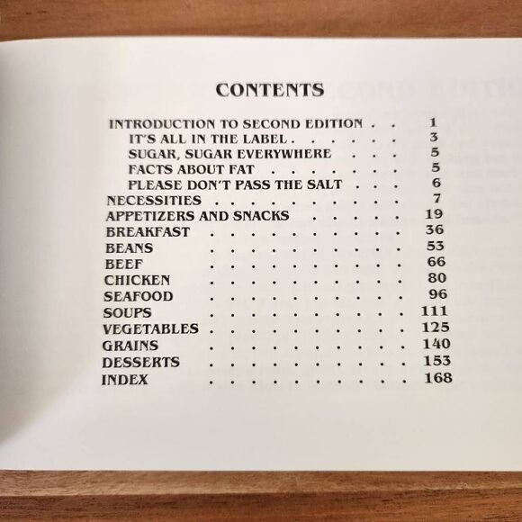 No salt no sugar no fat cookbook bundle of two recipes vintage '90s weight loss - Picture 3 of 8